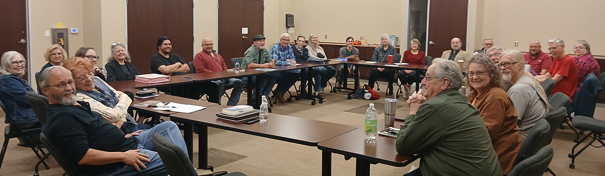 White County Creative Writers October meeting